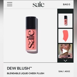 Saie Dew Blush Hottie